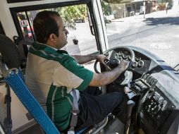 El nuevo modelo de transporte que inició en la ruta 13 mantiene con buen ánimo a sus conductores.  /