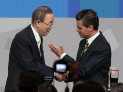 La cancillería subrayó que con la firma de ese instrumento México y Corea buscan brindar apoyo a países de menos desarrollo. EFE /