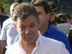 Según la información que posee, el presidente de Colombia, Santos,'Gabo' presentó una neumonía que condujo a su hospitalización. ARCHIVO /