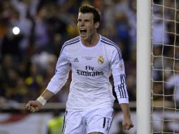 Gareth corrió de una forma en la que sorprendió a todos en Mestalla. AFP /