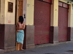 Algunas personas apenas se disponían a comenzar el día cuando ocurrió el temblor.  /