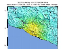 El epicentro se registró en Tecán, Guerrero, y tuvo fuertes réplicas en la Ciudad de México. EFE /
