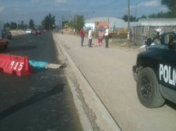 La unidad del transporte se dio a la fuga después del hecho. ESPECIAL /