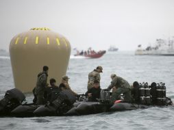 La labor de rescate continúa para poder encontrar a las 256 personas que siguen desaparecidas. EFE /