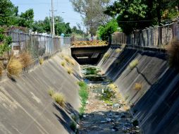 Las obras de desazolve iniciarán la primera quincena de mayo, para que los primeros días de junio ya estén limpios los cauces. ARCHIVO /