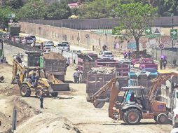 Ramón Corona. Una de las obras hechas con recursos estatales.  /