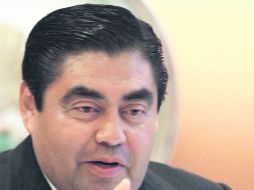 Miguel Barbosa, señala que el PAN y el PRI pretenden aprobar rápidamente las leyes secundarias en materia de telecomunicaciones. NTX /