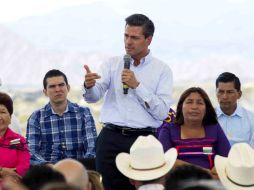 Peña Nieto afirma que México está en una etapa de transformación para potenciar su capacidad para el desarrollo. SUN /