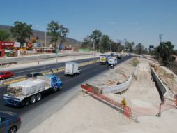El nodo vial en El Bajío no es el único proyecto afectado por falta de presupuesto en Zapopan. ARCHIVO /