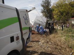 El lesionado fue trasladado a los servios médicos en estado de regular a grave. ARCHIVO /