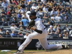 Betances tiene nueve salidas esta temporada; ayer se estrenó ganando. AP /