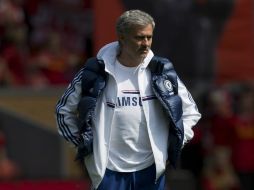 Mou cree que su jugadores ya no tienen oportunidad de llevarse la Premier. AP /