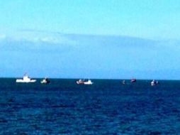 La Guardia Costera realiza una búsqueda en la Bahía de San Pablo, San Francisco. TOMADA DE @CoastGuardRadio  /