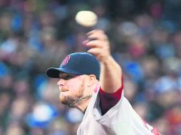 El abridor de Boston Jon Lester,  ha enfrentado a 167 rivales, el cuarto con más labor en esta temporada. AFP /