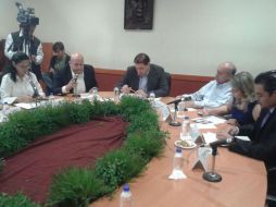 Sesión de la Comisión de Asuntos Electorales. Imagen de @LegislativoJal. ESPECIAL /
