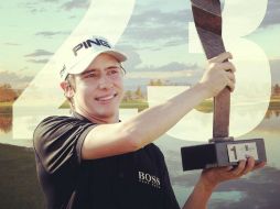 El jalisciense Carlos Ortiz, actual número uno de la clasificación de este circuito. ESPECIAL /