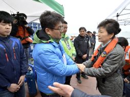 Al parecer la Guardia Costera surcoreana desconocía las condiciones en que operaba el Sewol antes del naufragio. AP /