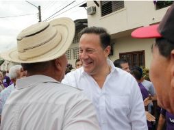 Juan Carlos Varela ya ha sido notificado por el presidente del Tribunal sobre su triunfo. EFE /