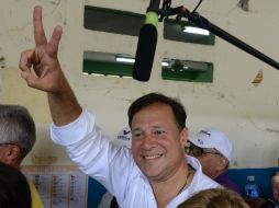 Autoridades electorales ganó los comicios con más del 39 por ciento. AFP /