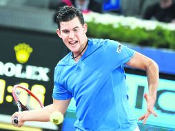 Liquida. Dominic Thiem se recuperó tras perder el primer set 1-6 y ganó los siguientes dos 6-2 y 6-4. AFP /