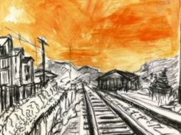 Algunos de los esbozos fueron retocados con colores por el mismo Dylan, ya que la mayoría eran a blanco y negro. FOTO: @rossartgroup.  /