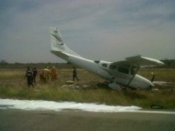 Elementos de la Policía Municipal y de Protección Civil acuden al lugar del accidente. TOMADA DE @ProtecCivil_PN  /