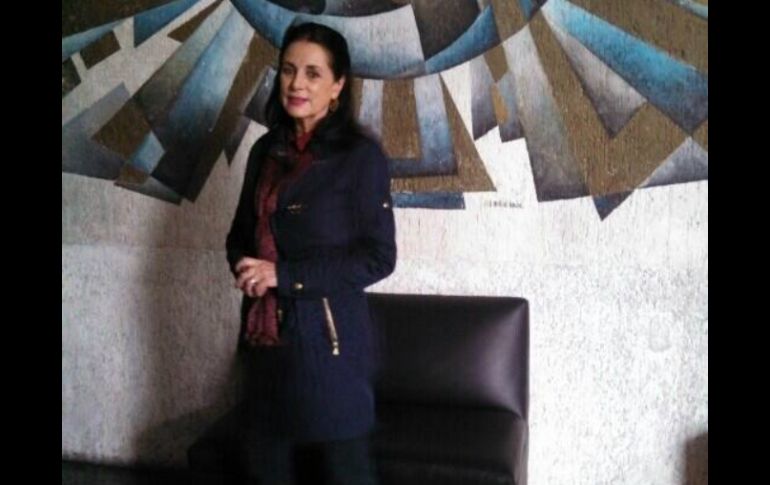 Helena Rojo visitó Guadalajara junto con el productor Daniel Gómez Casanova.  /