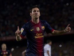 La 'Pulga' azulgrana se convertiría en el jugador mejor pagado en la historia del club. ARCHIVO /