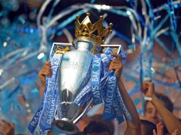 El Manchester City, a un empate de obtener la copa de la Liga Premier. MEXSPORT /