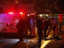 En el lugar se encontraron 10 casquillos y dos proyectiles deformados de calibre .9 milímetros. ARCHIVO /