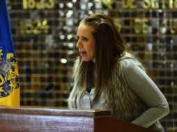 La legisladora dijo que pugnará para que el presupuesto 2015 tenga una perspectiva de género. ARCHIVO /