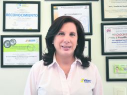 Gabriela Tejeda Morales. Directora general de Vida y Familia A.C.  /