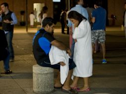 Un fuerte sismo de magnitud 5.9 ''madrugó'' a los habitantes de la Ciudad de México. AFP /