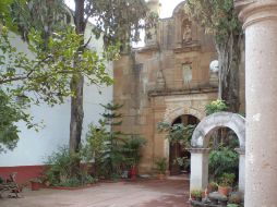 Estampa.  El Santuario de Teúl recibe a los visitantes con su belleza e historia.  /