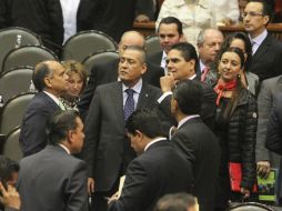 De este modo Beltrones despeja cualquier duda con respecto a la aprobación de las leyes secundarias. ARCHIVO /