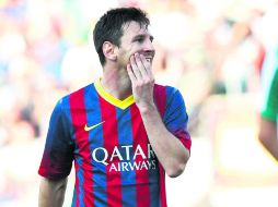 Impotencia. Barcelona no pudo con el modesto Elche, que con el punto salvó la categoría. AP /