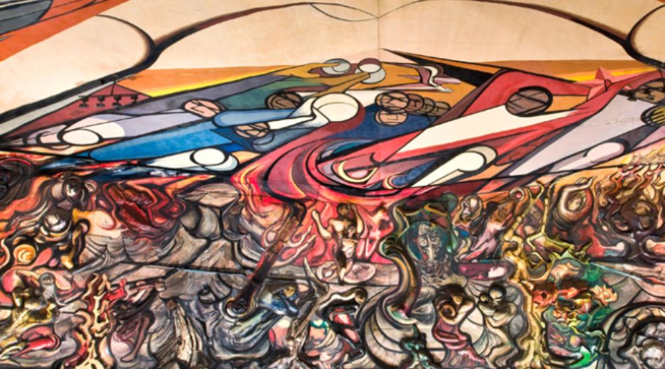 El INBA reitera su compromiso de garantizar la permanencia del Polyforum Cultural Siqueiros, patrimonio artístico de los mexicanos. ESPECIAL /