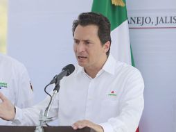 Emilio Lozoya acudió a la apertura oficial de la almacenadora y distribuidora de gas LP en Zapotlanejo.  /