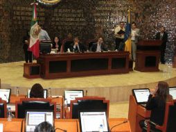 El mandatario no anticipa que el Congreso le haga una petición extraordinaria de recursos para hacer frente a sus finanzas. ARCHIVO /