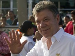 El cese el fuego se da a nueve días de las elecciones presidenciales en Colombia en las Juan Manuel Santos aspira a reelegirse. ARCHIVO /