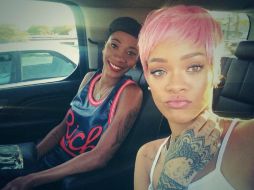 Esta es una de las imágenes que la artista de Barbados subió a su Twitter. Foto: @Rihanna. ESPECIAL /