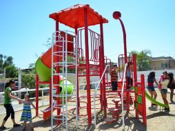 El parque se encuentra a un costado de la Unidad Habitacional Hábitat 2001, en la colonia Tetlán.  /
