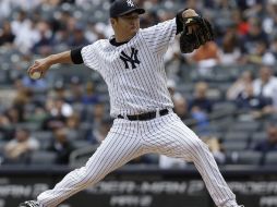 El abridor japonés trabajó seis entradas y dio a los Yankees un triunfo. AP /