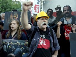 Habitantes de la capital turca han protestado debido a las malas condiciones en que se trabaja en las minas. EFE /