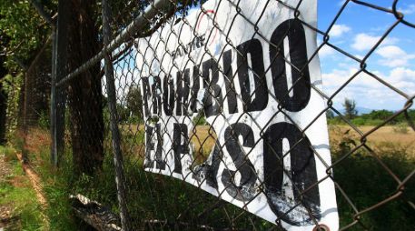 El proyecto que alguna vez se llamó Puerta Guadalajara y después Iconia, sigue parado. ARCHIVO /