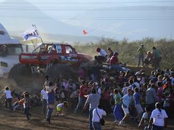 Nueve personas murieron en el accidente del Aeroshow 2013 al ser atropelladas por una 'Monster Truck'. ARCHIVO /