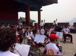 El recital fue parte de una visita que el grupo lleva a cabo por tierras orientales. ESPECIAL /