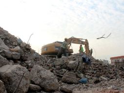 Se espera que en ocho días se limpie el lugar para comenzar a excavar para el estacionamiento del lugar. ESPECIAL /