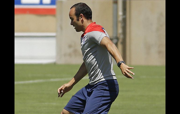 Landon Donovan se queda fuera de la lista final de Klismann. AP /