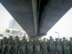 En las últimas horas la junta militar también ha derogado la Constitución y creado un nuevo Gobierno formado por generales. EFE /